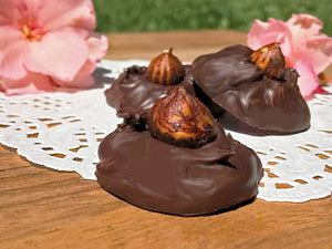 Hazelnut Dark Chocolate, 4 pieces